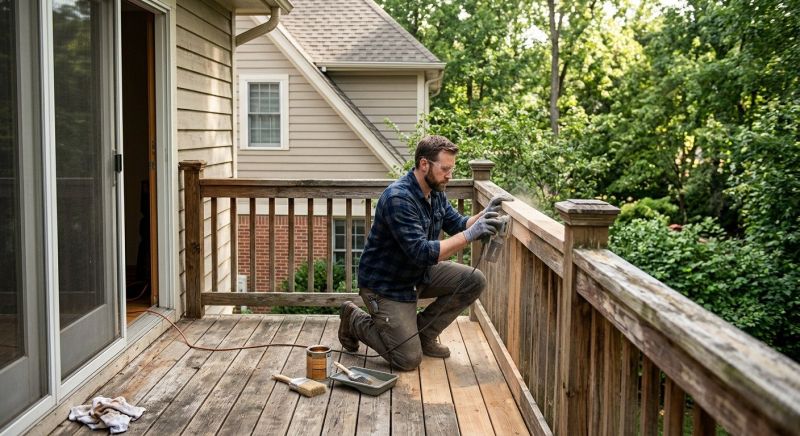 Deck Sanding Service in Seattle, WA