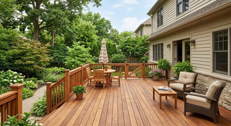 Hardwood Deck Installation in Fairfield County, CT